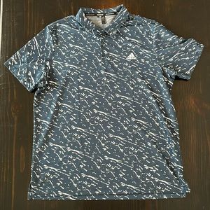 Adidas Golf Polo PRIMEBLUE Men’s SZ XL Made up with parley ocean plastic